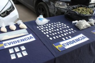 Desmantelan banda criminal en Valle de Aconcagua: 10 detenidos por drogas y armas