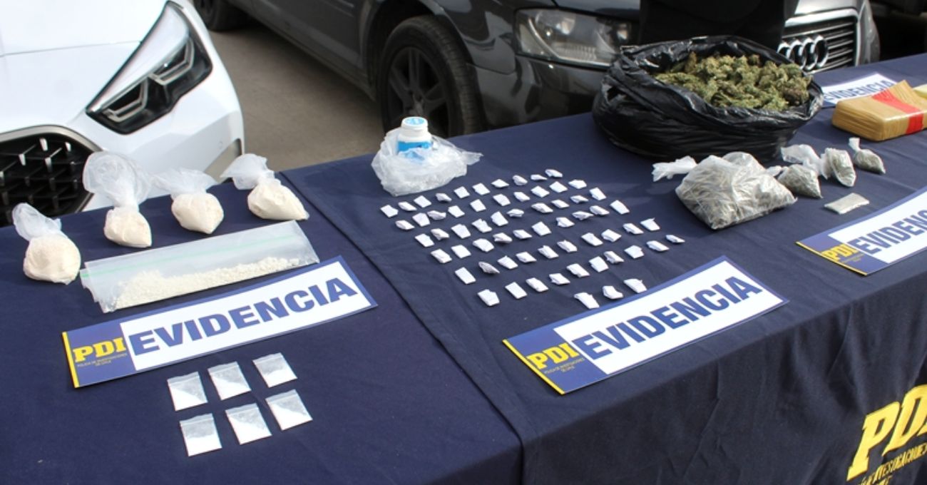 Desmantelan banda criminal en Valle de Aconcagua: 10 detenidos por drogas y armas