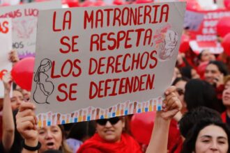 Matronas chilenas luchan contra decreto de Salud en La Moneda