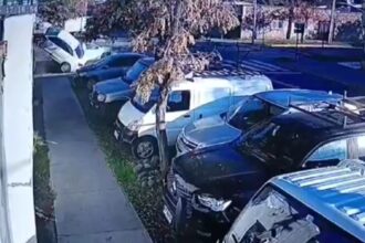 Persecución policial termina en accidente grave y cuatro detenidos armados