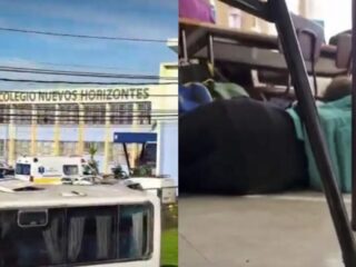 Tres estudiantes heridos en balacera en colegio de San Pedro