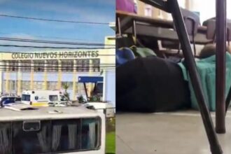 Tres estudiantes heridos en balacera en colegio de San Pedro