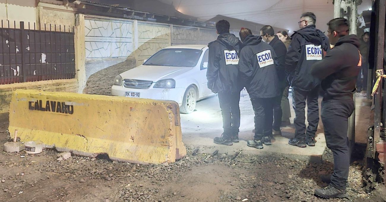 Homicidio en Paine: hombre de 30 años es asesinado con al menos 17 disparos en plena vía pública