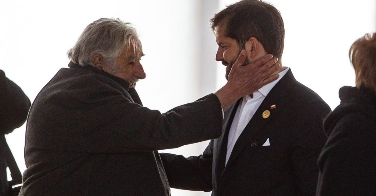 "Te quedas para siempre": El emotivo mensaje de Gabriel Boric tras la muerte de Pepe Mujica
