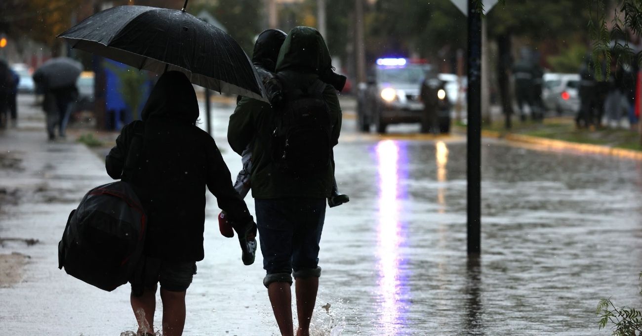 Río atmosférico categoría 5 dejará hasta 80 milímetros de lluvia en el sur de Chile este fin de semana