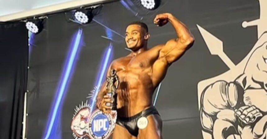 Muere fisicoculturista brasileño tras descompensarse en plena competencia: tenía solo 30 años
