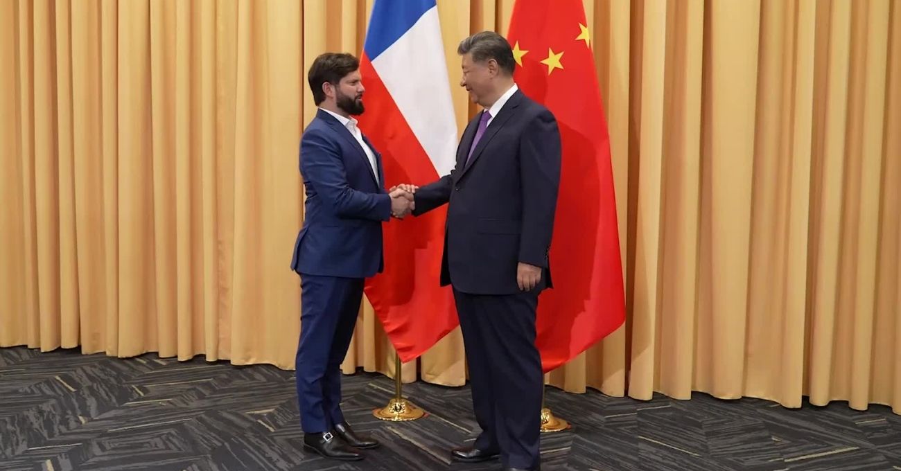 Presidente Boric se reúne con Xi Jinping y reafirma compromiso de Chile con el multilateralismo y la libertad de comercio