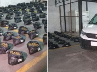 Más de $817 millones en droga: Detienen a dos hombres en Santiago Centro tras denuncia vecinal