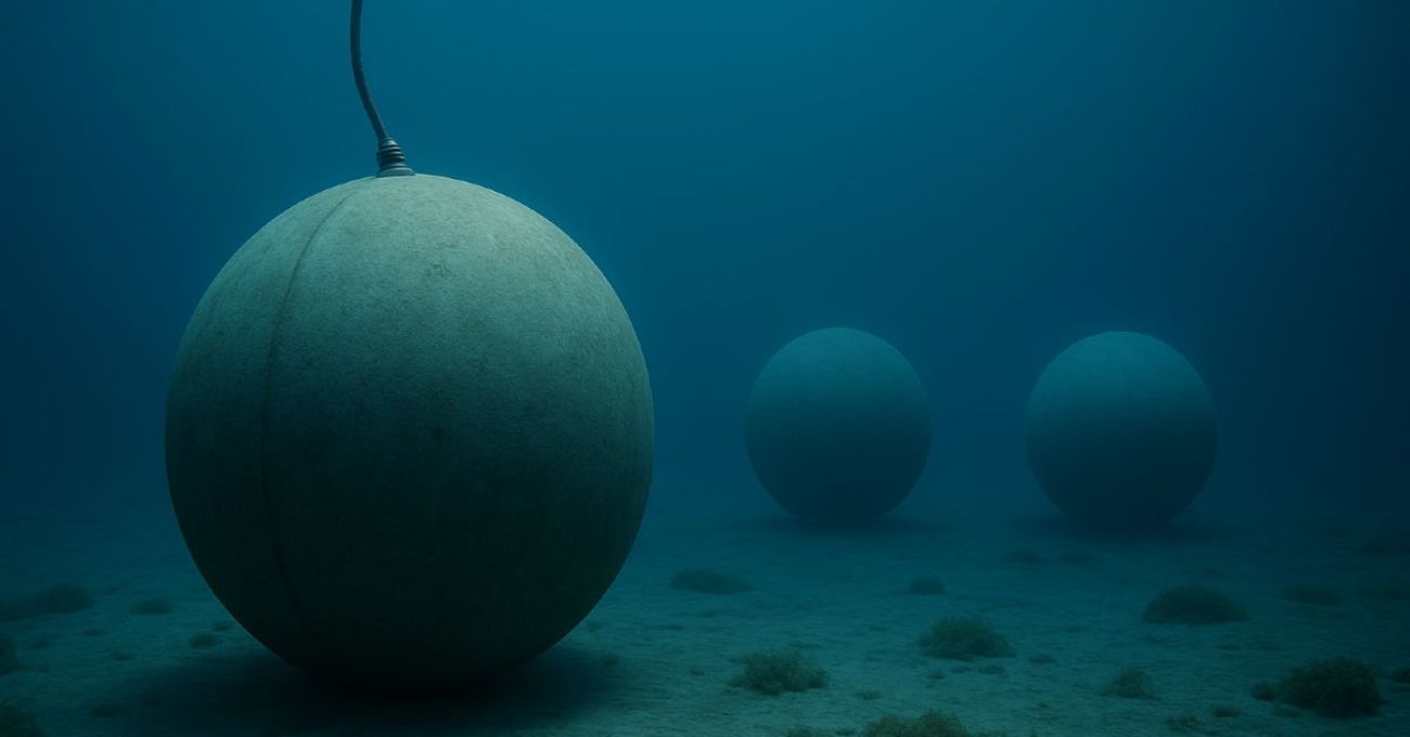 ¿Por qué científicos quieren lanzar esferas de hormigón de 400 toneladas al fondo del mar?