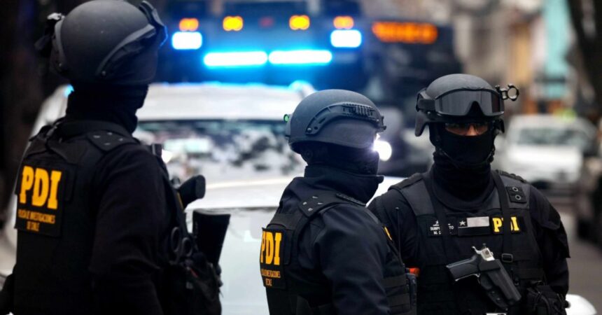 Detienen a 20 personas por narcotráfico en el sur de Chile: estarían vinculadas al Tren de Aragua
