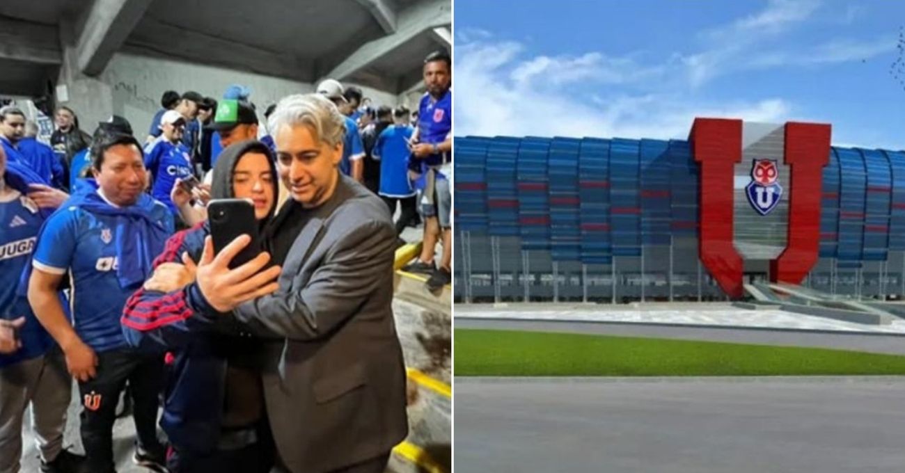 Marco Enríquez-Ominami lanza promesa presidencial con tinte azul: estadio para la U al 2030