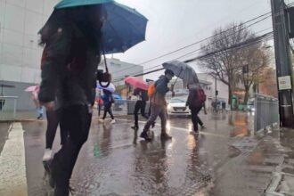 Viernes marcado por chubascos en gran parte del país: revisa el pronóstico del tiempo región por región
