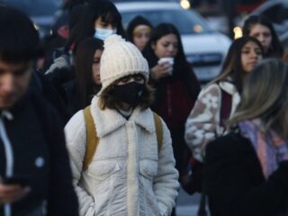 Región Metropolitana vivirá temperaturas bajo cero y precipitaciones desde el lunes 26 de mayo