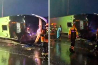 Tragedia en la Ruta 5 Sur: Volcamiento de bus deja al menos dos muertos en San Fernando