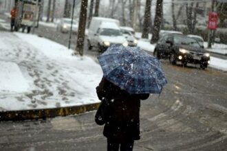 Lluvias continúan este viernes en el sur del país y se espera agua-nieve en Magallanes