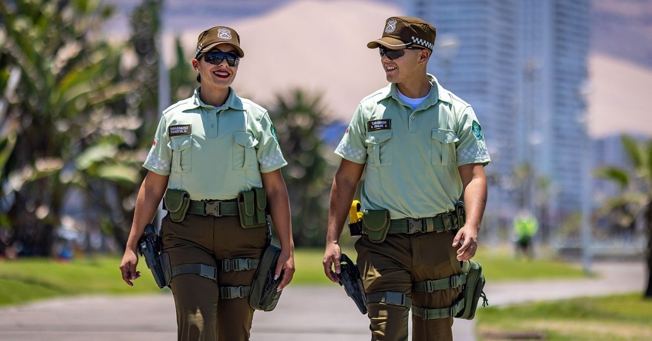 Carabineros abre 60 plazas laborales para civiles con sueldos desde $820.000