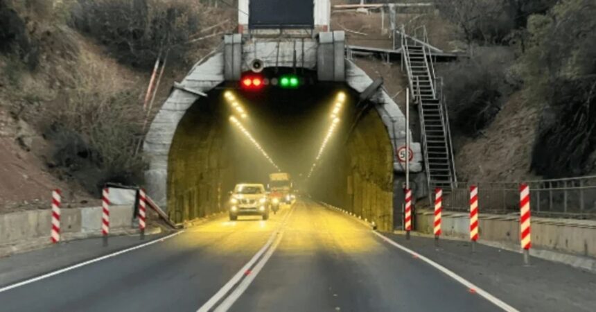 Túnel Chacabuco tendrá cierres nocturnos: Fechas clave y rutas alternativas para conductores