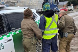 Trabajador prófugo detenido mientras construía comisaría en Punta Arenas