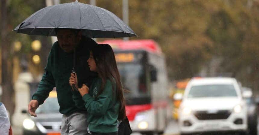 Pronóstico de lluvias intensas en Chile para la próxima semana