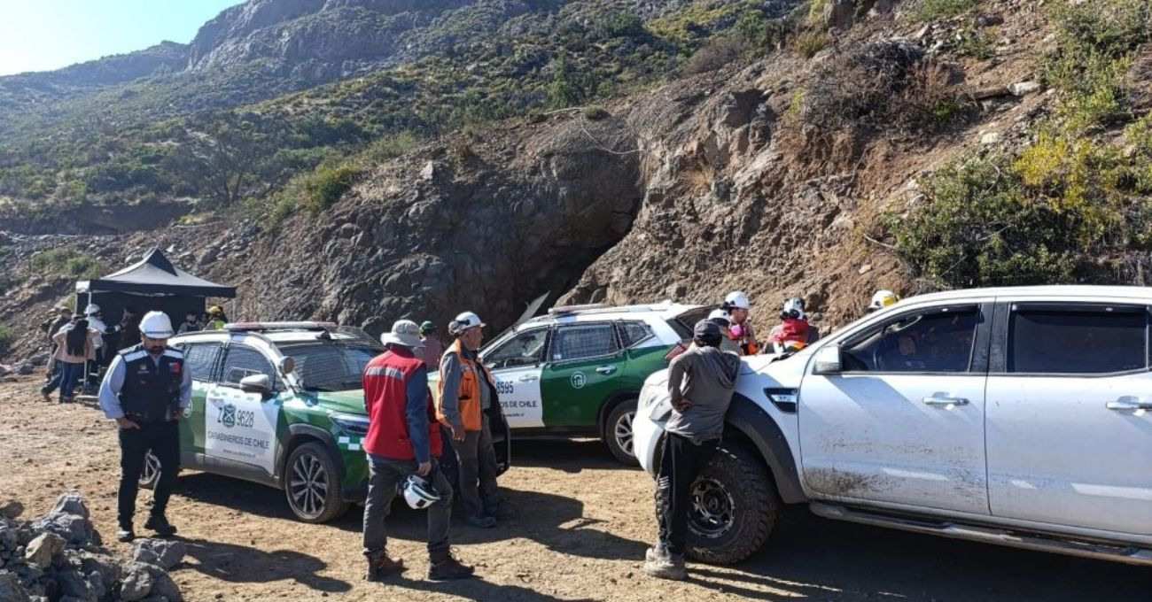 Detienen a persona por explosivos en fatal accidente minero en Valparaíso