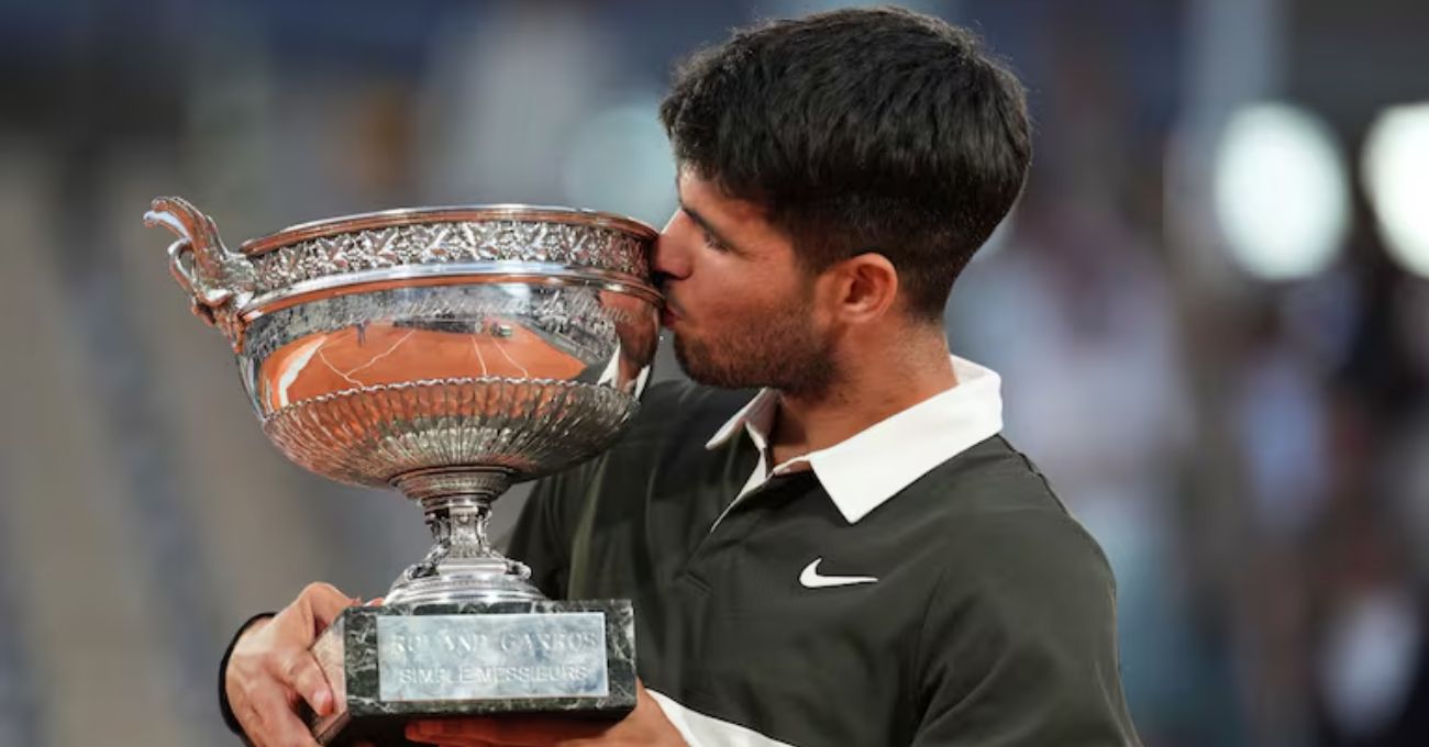 Carlos Alcaraz vence a Jannik Sinner en épica final de Roland Garros