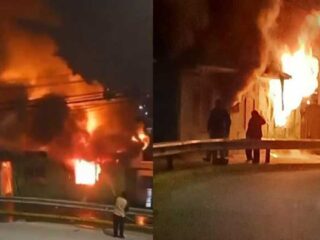 Incendio en Valparaíso: Así se controló el siniestro en vivienda