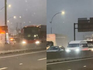 Derrame de ácido fosfórico en autopista General Velásquez: Emergencia química en Lo Espejo