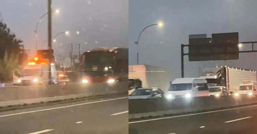 Derrame de ácido fosfórico en autopista General Velásquez: Emergencia química en Lo Espejo