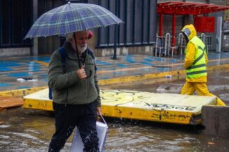 Lluvias y vientos en Santiago: todo lo que necesitas saber