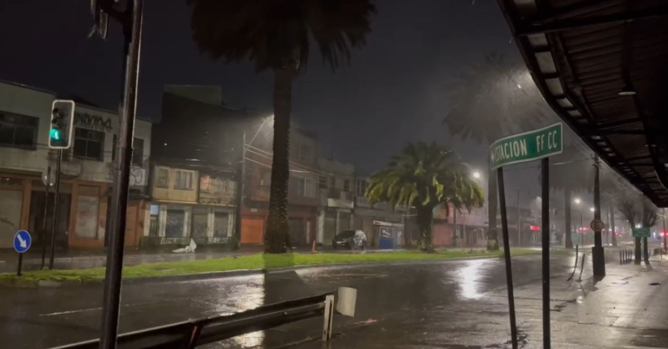 Intenso temporal en el Biobío deja miles de afectados y daños