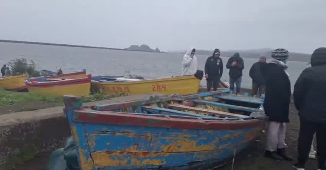 Búsqueda intensiva en San Pedro de la Paz por pescadores desaparecidos