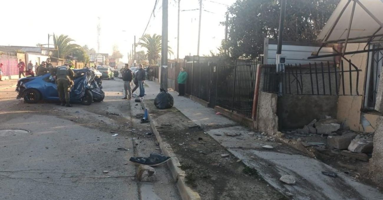 Trágico accidente en Quilpué: persona fallece tras persecución policial