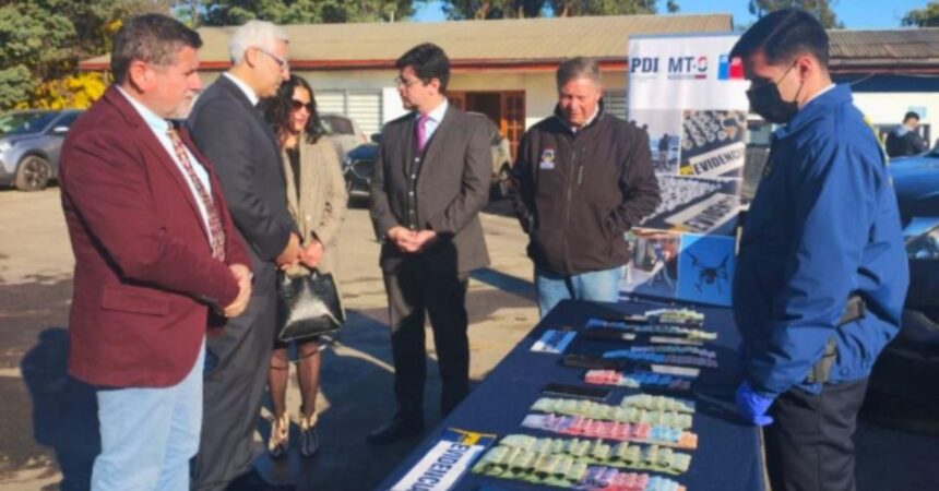 Desarticulan clan narco en Villa Alemana con 23 mil dosis incautadas
