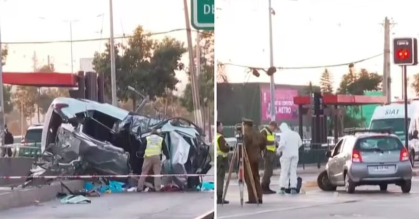 Trágico accidente en La Pintana deja dos muertos y cinco heridos