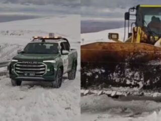 27 personas atrapadas por nieve y viento en precordillera norte: operativo rescate en curso