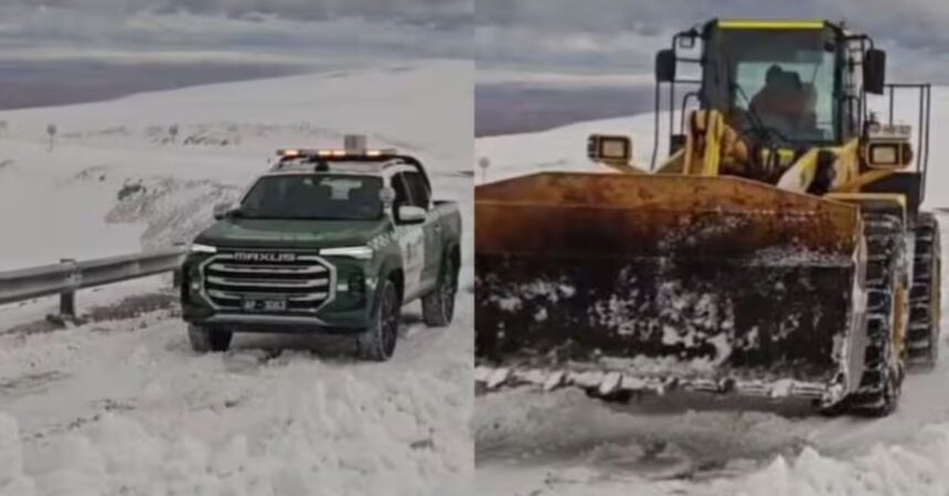 27 personas atrapadas por nieve y viento en precordillera norte: operativo rescate en curso