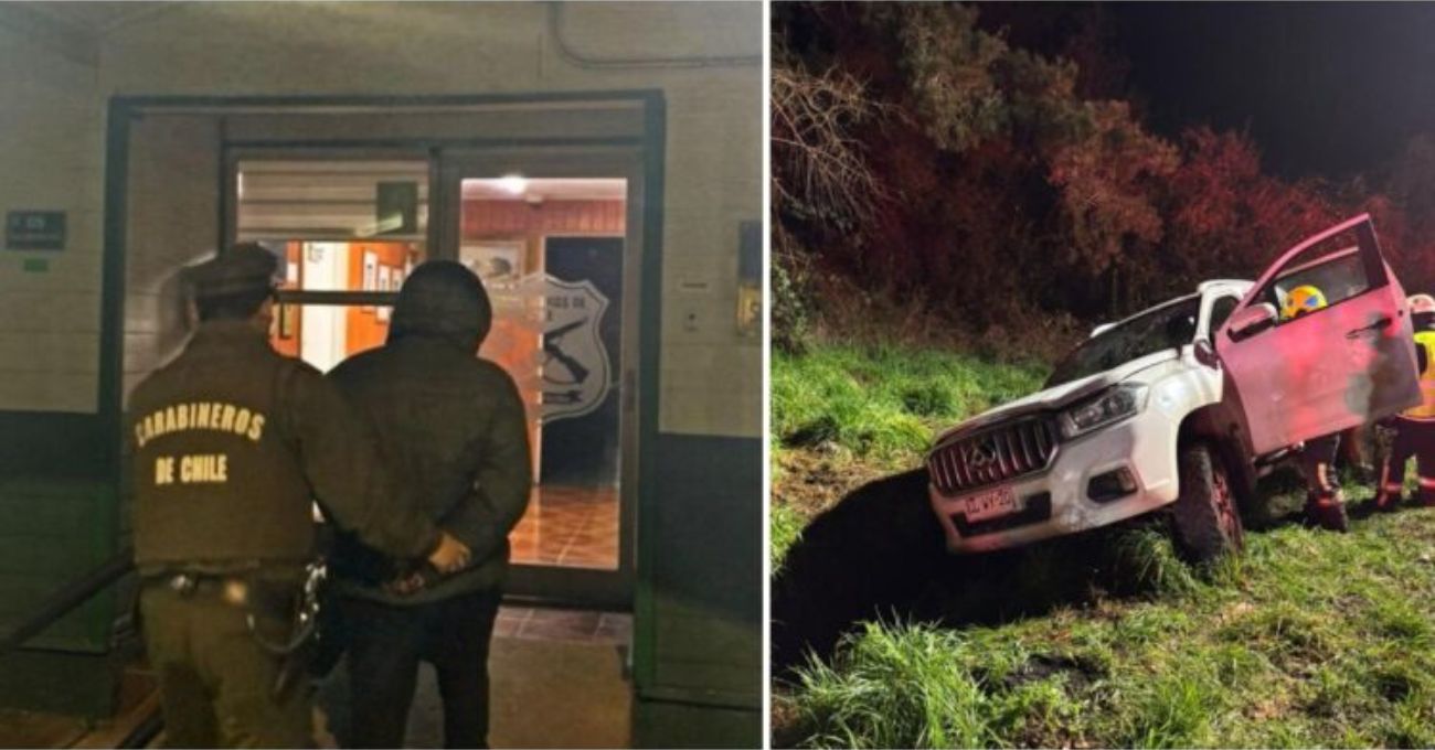 Detenido dos veces en 12 horas por robo de camioneta y desacato