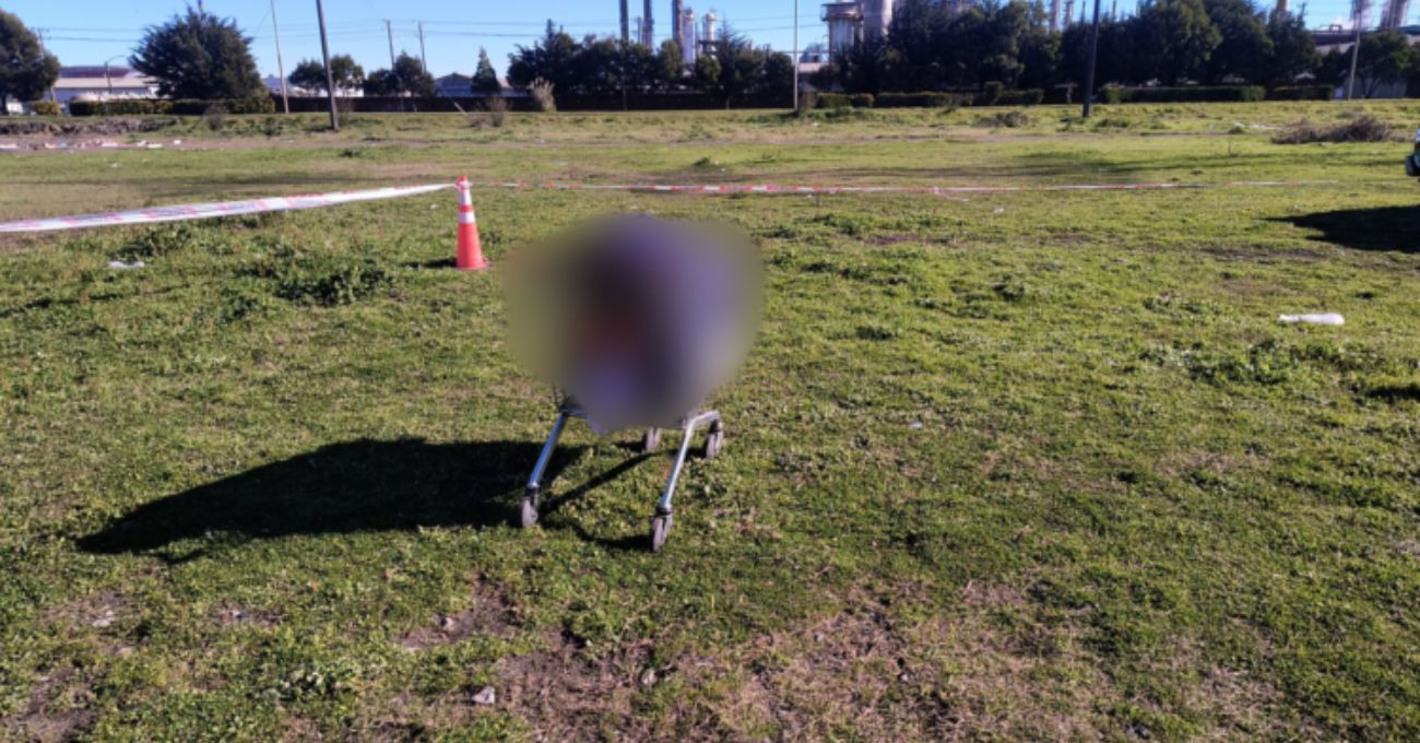Hallan cadáver en carro de supermercado en Hualpén: décimo homicidio del mes