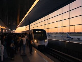 ¡Santiago tendrá conexión directa en metro con el aeropuerto! Así será la nueva Línea A