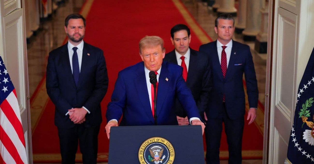 Trump afirma que ataques de EE.UU. destruyeron por completo instalaciones nucleares de Irán