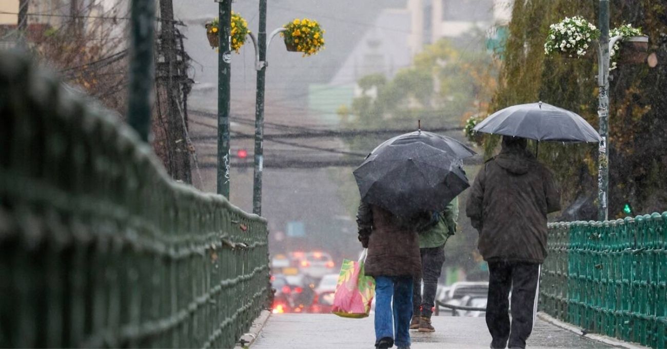 Lluvia, vientos y nieve marcarán el clima de este miércoles: revisa las regiones afectadas