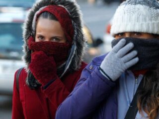 ¡Abrígate bien! Se aproxima una ola de frío polar desde Santiago hacia el sur