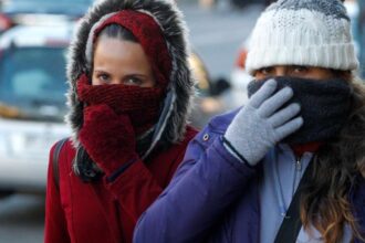 ¡Abrígate bien! Se aproxima una ola de frío polar desde Santiago hacia el sur