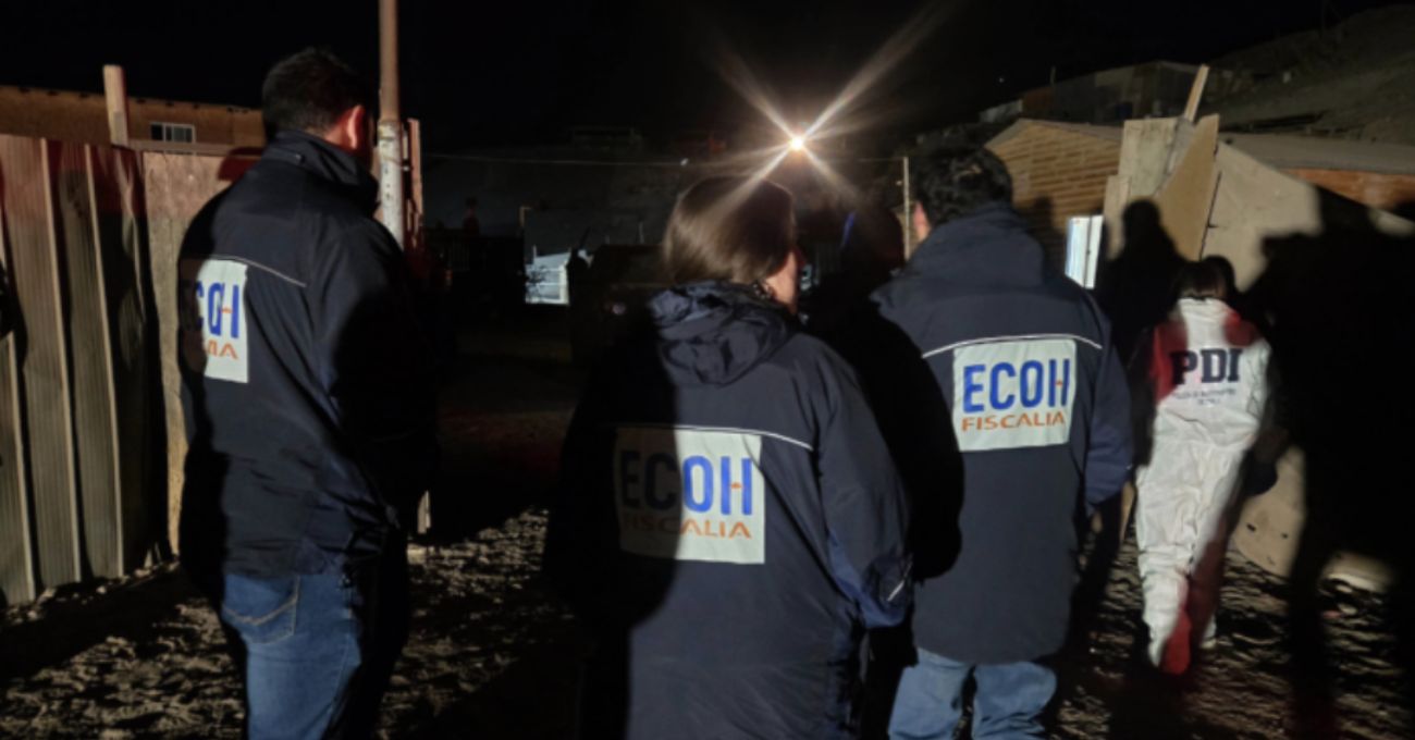 Violenta riña deja dos fallecidos y una casa incendiada en Copiapó