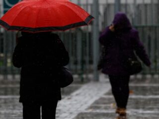 Lluvias tenues y temperaturas bajo cero marcarán este miércoles en el sur de Chile