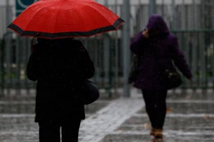 Lluvias tenues y temperaturas bajo cero marcarán este miércoles en el sur de Chile