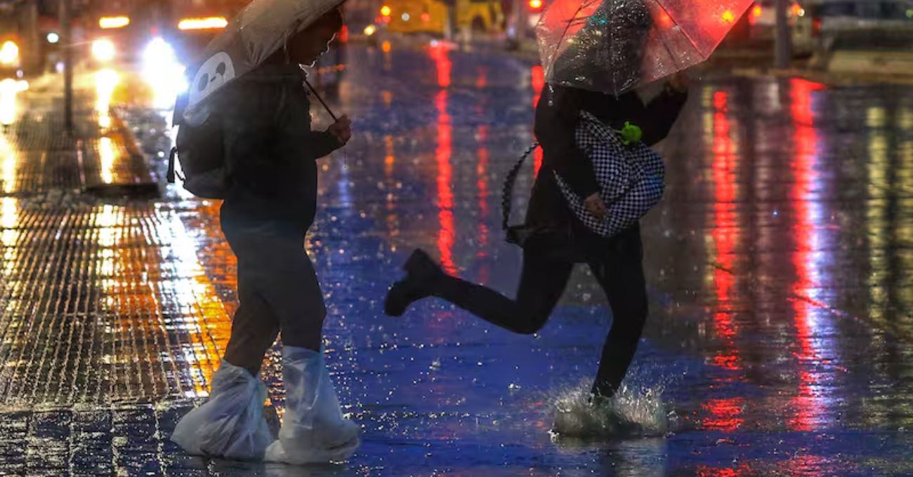 Lluvia en Santiago: se esperan entre 25 y 30 mm desde la tarde del jueves