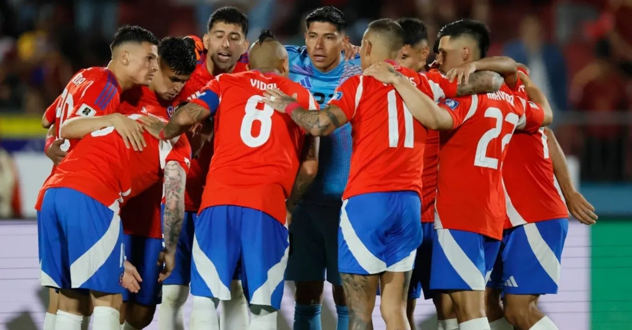 Fechas y horarios de los últimos partidos de Chile en Clasificatorias