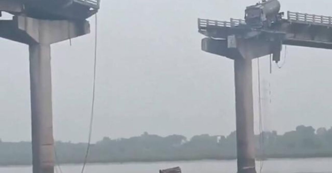 Colapso de puente en India deja al menos 10 muertos y múltiples heridos