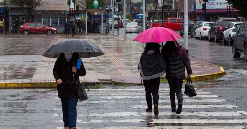 Viernes marcado por lluvias y ráfagas de hasta 100 km/h en varias regiones del país